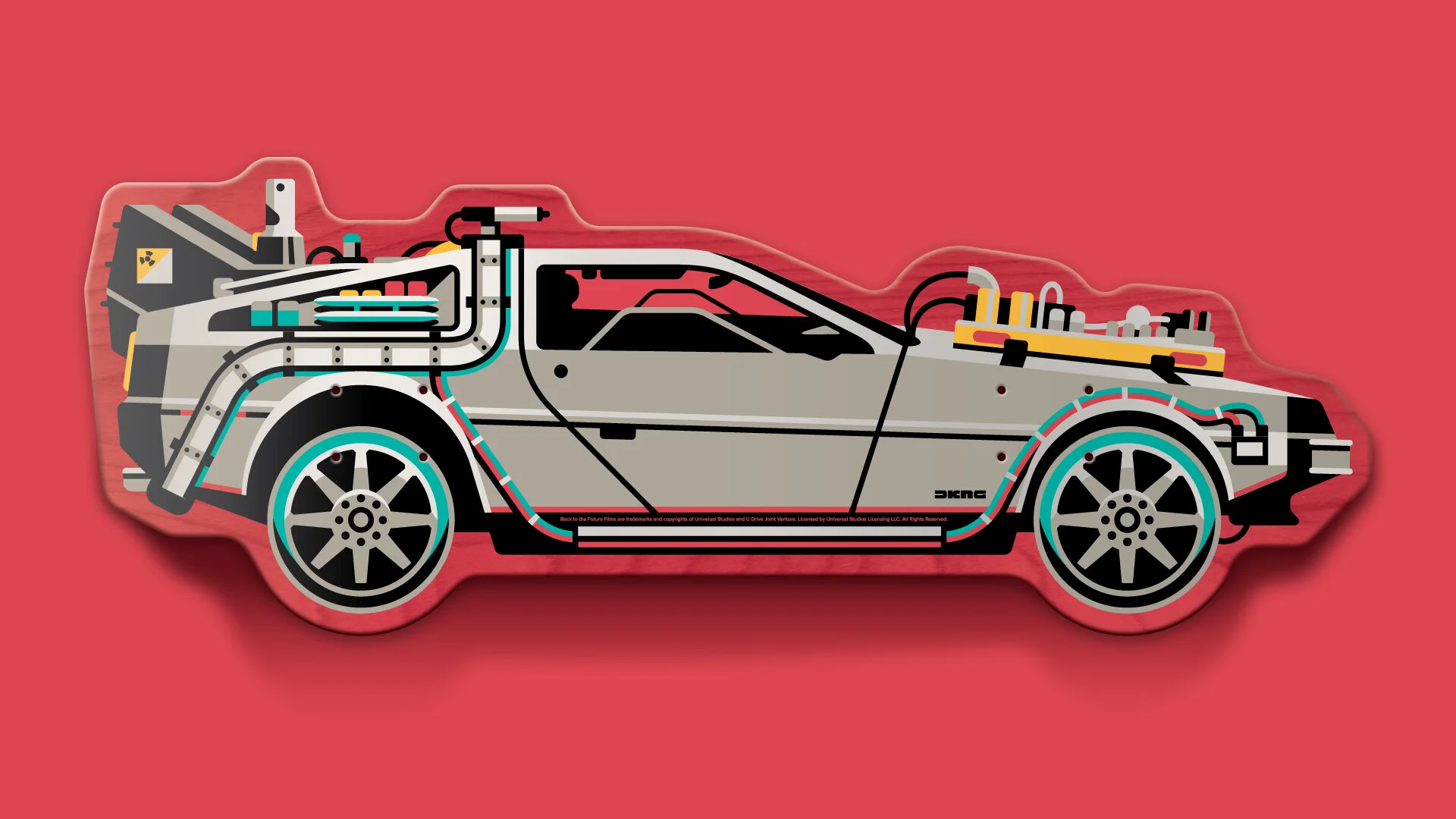 Back to the Future 35th Anniversary Skateboard Decks — DKNG